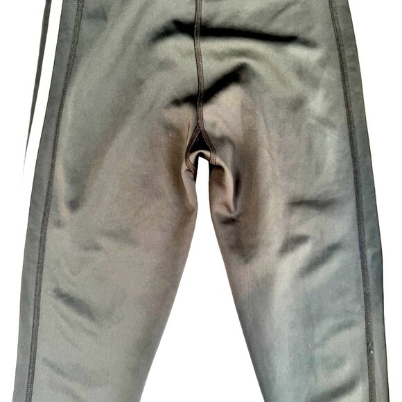 2/$30 Adidas Small Womens Climalite Cropped Army Green Leggings - Picture 12 of 14